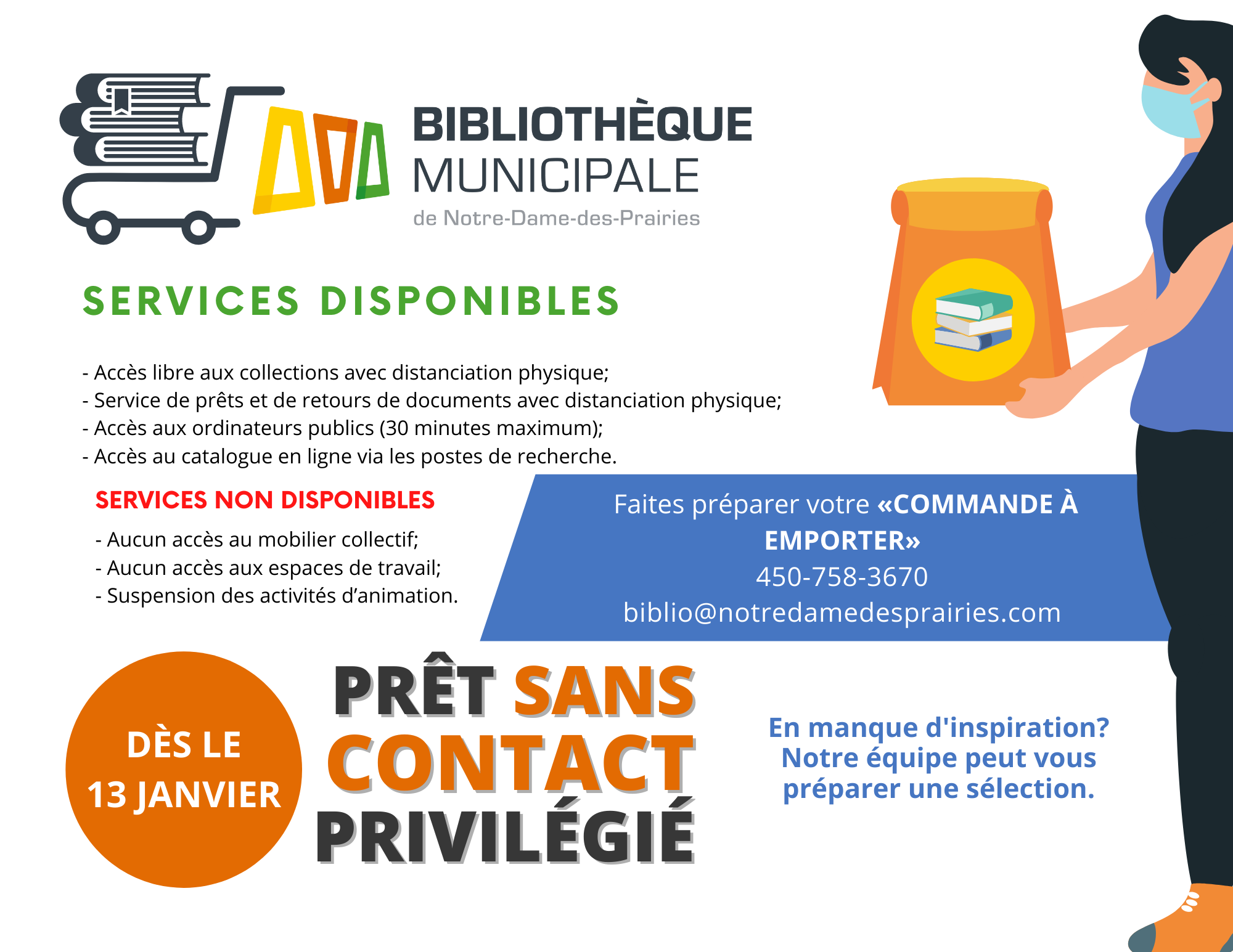 Bibliotheque Ville De Notre Dame Des Prairies